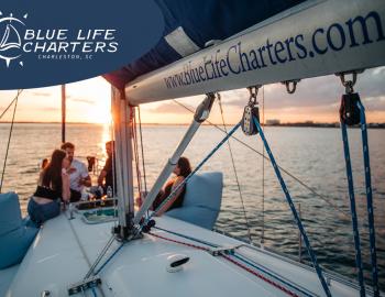 blue life charters private sunset cruise charleston sc