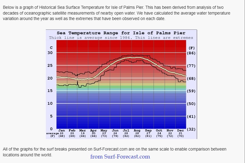 surf forecast Isle of Palms